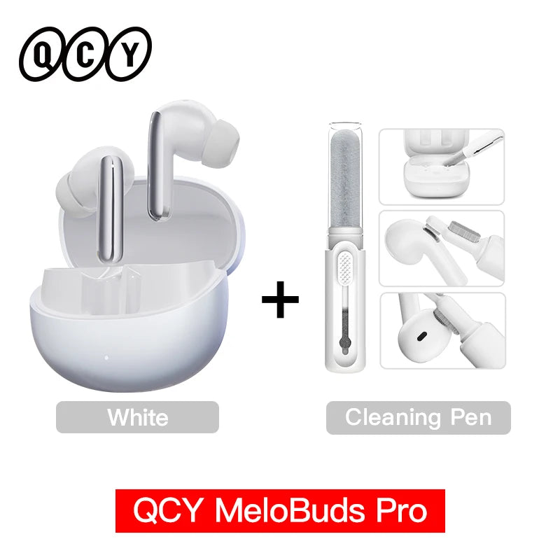 QCY MeloBuds Pro – Wireless ANC Earbuds, Bluetooth 5.3, Hi-Res LDAC