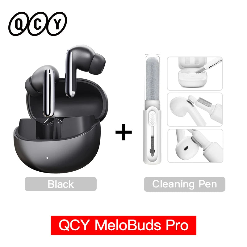 QCY MeloBuds Pro – Wireless ANC Earbuds, Bluetooth 5.3, Hi-Res LDAC