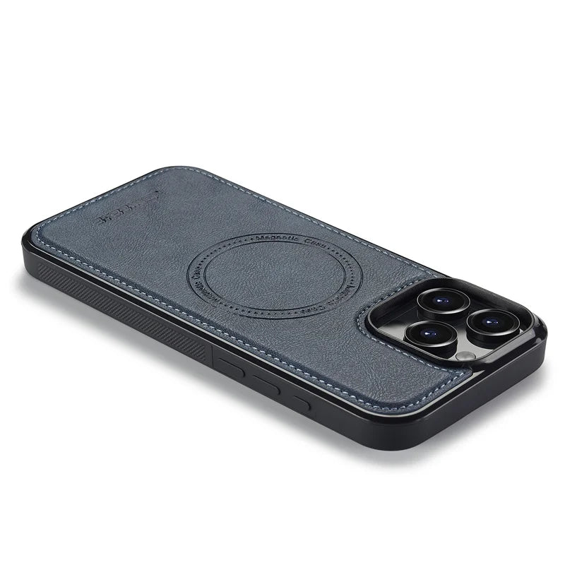 Magnetic Back Cover Case for iPhone – Multiple Models & Colours