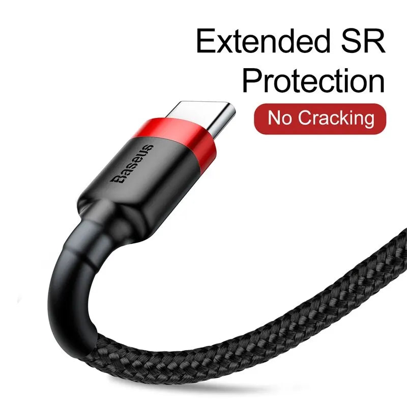 Baseus USB-C Fast Charging & Data Cable (0.5 m – 3 m)