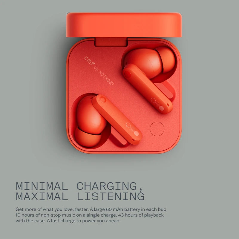 Nothing CMF Buds Pro 2 – Wireless Earbuds with 50 dB Hybrid ANC (Global Version)