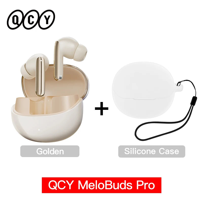 QCY MeloBuds Pro – Wireless ANC Earbuds, Bluetooth 5.3, Hi-Res LDAC