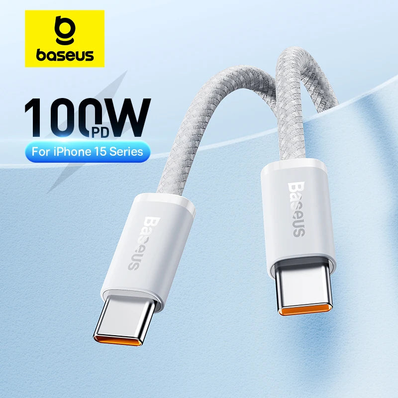 Baseus 100W USB-C Fast Charging Cable (PD)
