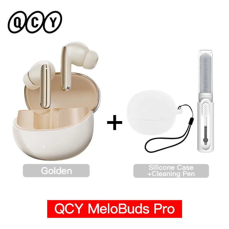 QCY MeloBuds Pro – Wireless ANC Earbuds, Bluetooth 5.3, Hi-Res LDAC