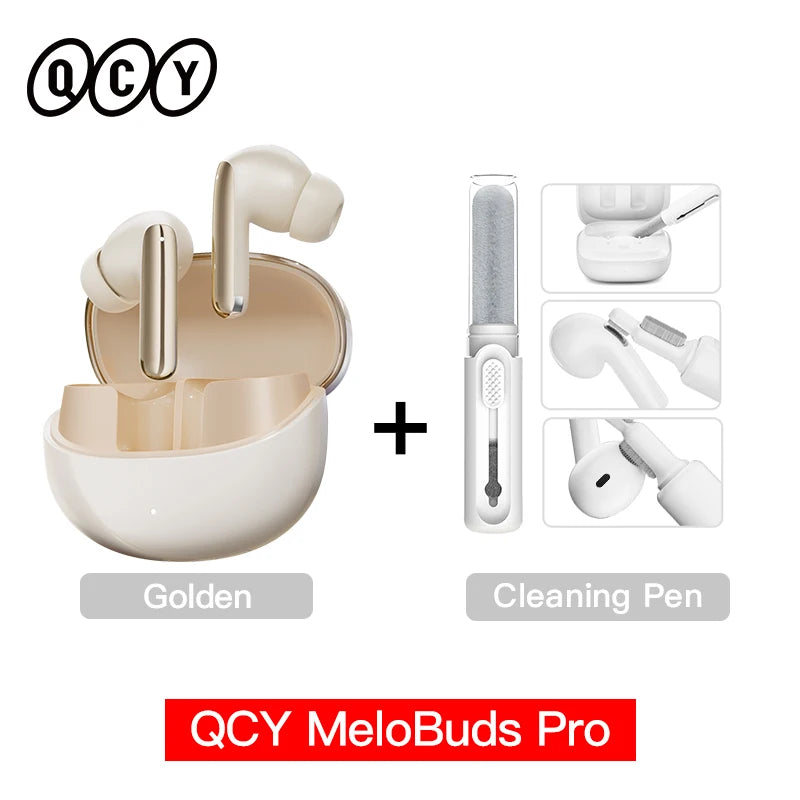 QCY MeloBuds Pro – Wireless ANC Earbuds, Bluetooth 5.3, Hi-Res LDAC