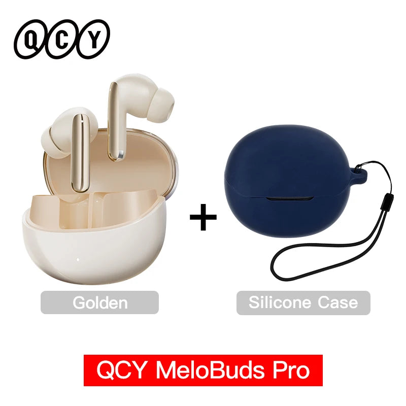 QCY MeloBuds Pro – Wireless ANC Earbuds, Bluetooth 5.3, Hi-Res LDAC
